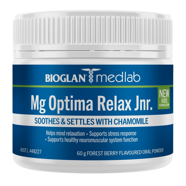 Bioglan Medlab Mg Optima Relax Jnr. 60g