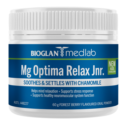 Bioglan Medlab Mg Optima Relax Jnr. 60g