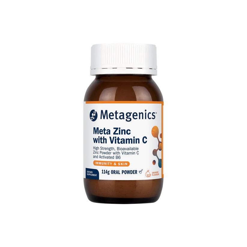 Meta Zinc with Vitamin C Orange 114g Powder