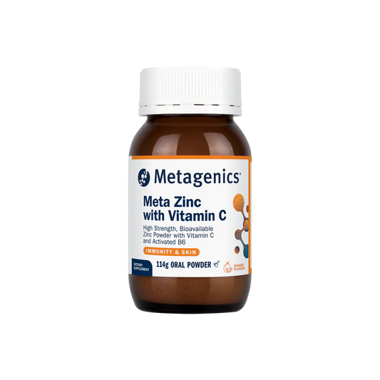 Meta Zinc with Vitamin C Orange 114g Powder
