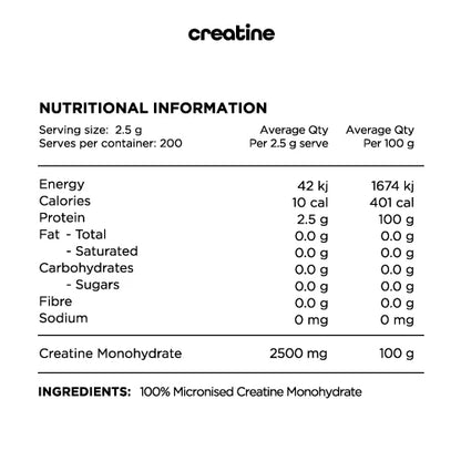 Creatine Monohydrate